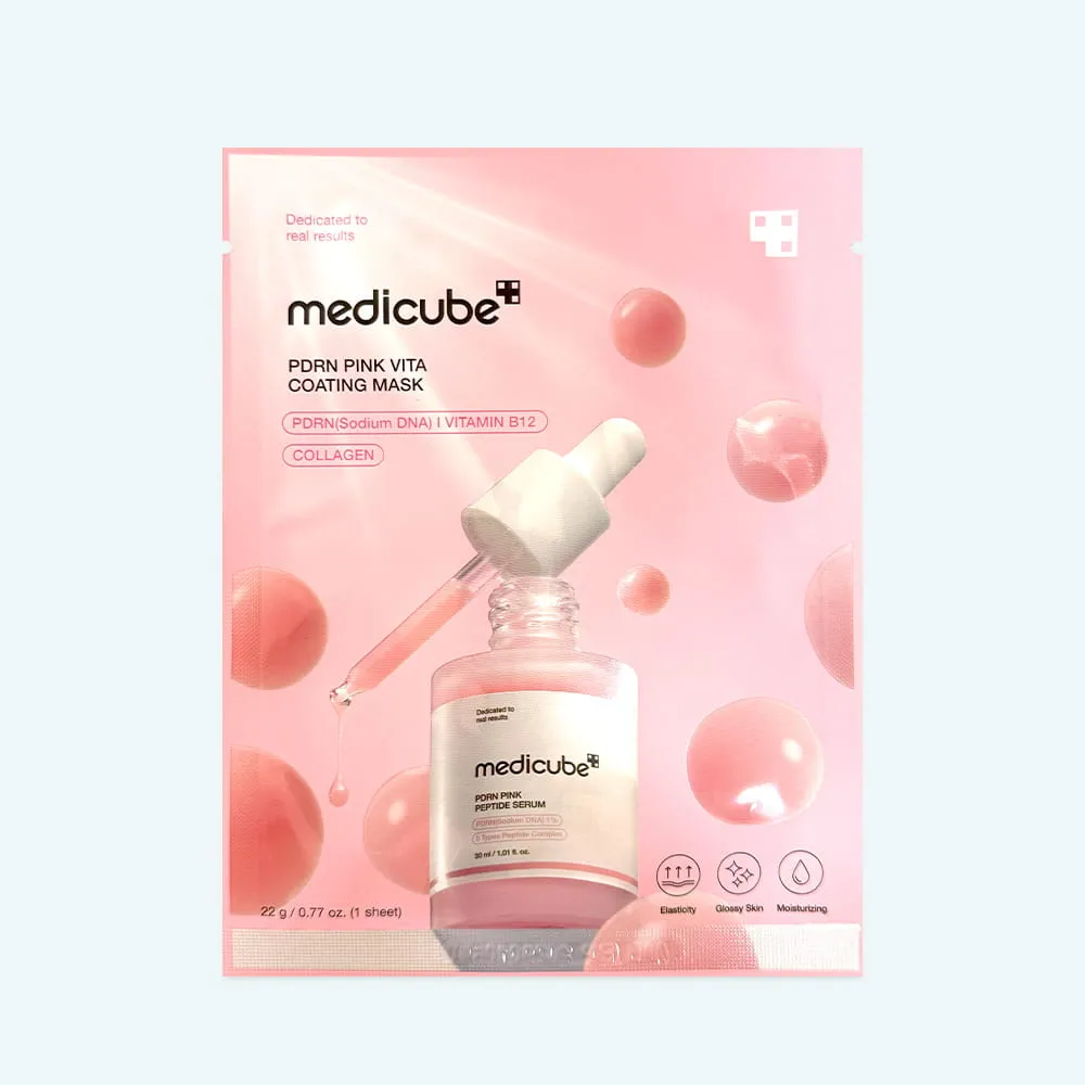 MEDICUBE PDRN PINK Vita Coating Mask